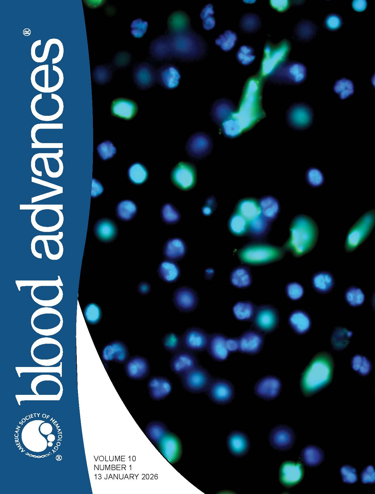 Manasa. Blood Advances Cover